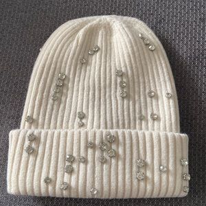 Vince Camuto Knit Hat, Color Ivory